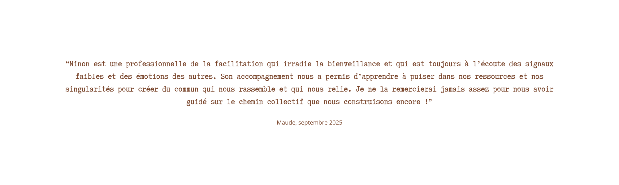 Coopération Accompagnement de collectif témoignage structuration soin relationnel résolution de conflits intelligence collectif facilitation médiation faire ensemble habitat partagé poitiers tours châtellerault 86